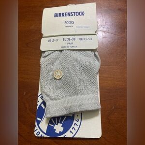Birkenstock Women's cotton bling ajour socks. NWT. 2 sets available. Size:L5-L7